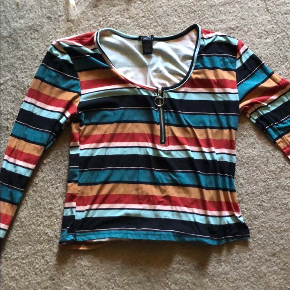 Rue21 striped shirt